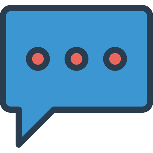 Bubble speech icon