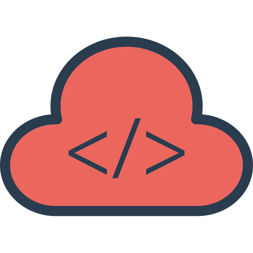 Cloud computing icon