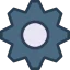 Cogwheel icon 64x64