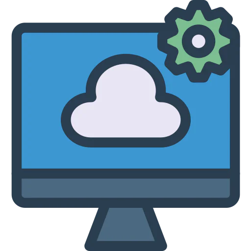 Cloud computing icon