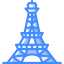 Eiffel tower icon 64x64