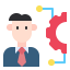 Businessman icon 64x64