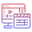 Film editing icon 64x64