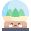 Snow globe icon 64x64
