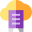 Cloud data icon 64x64