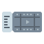 Movie ticket icon 64x64