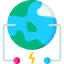 Planet earth Symbol 64x64