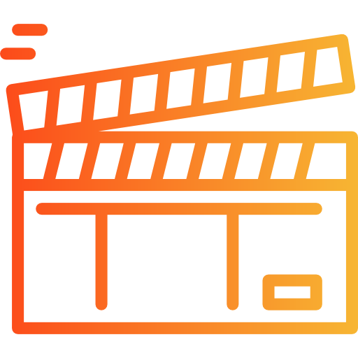Clapperboard icon