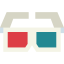 3d glasses icon 64x64