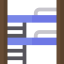 Bunk bed icon 64x64