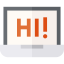 Hi icon 64x64