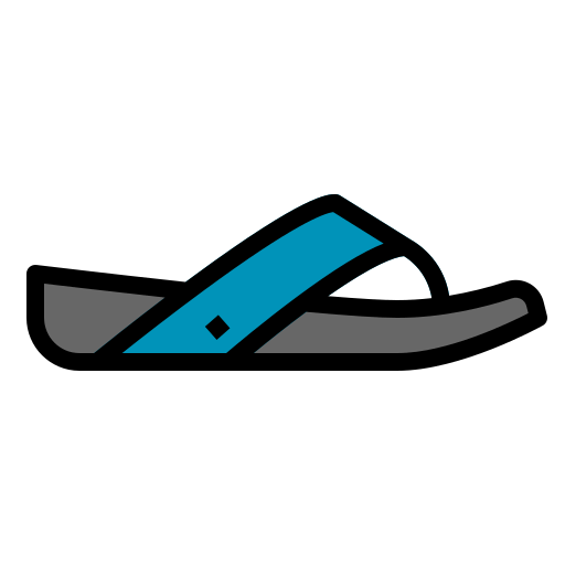 Flip flops icon