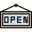 Open sign 图标 64x64
