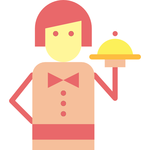 Waitress icon