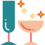 Wine glass icon 64x64