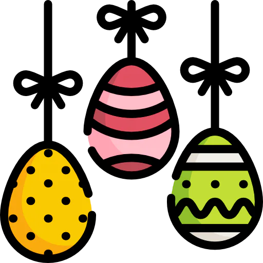 Easter eggs icon