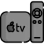Apple tv biểu tượng 64x64
