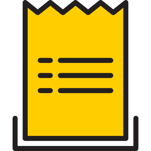 Receipt icon