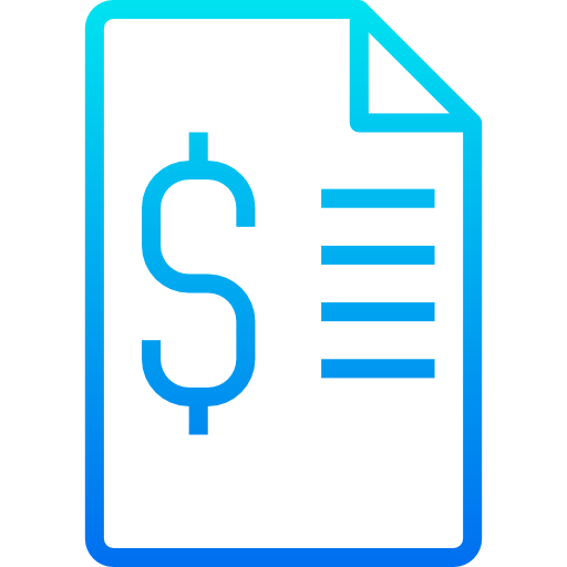 Receipt icon