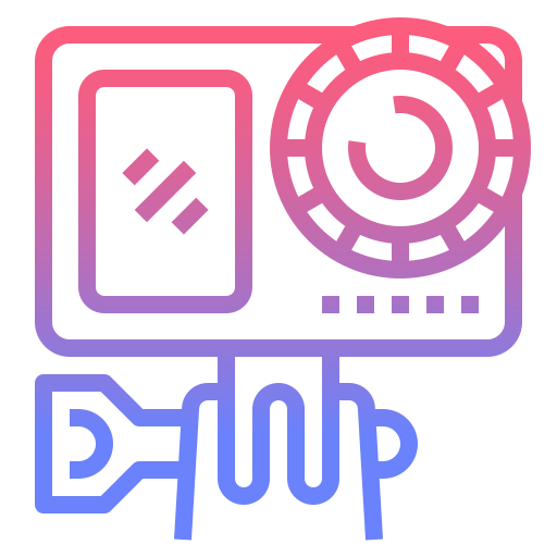 Action camera icon