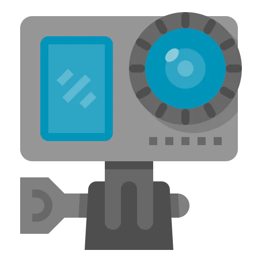 Action camera icon