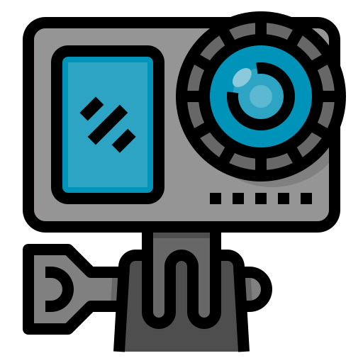 Action camera icon