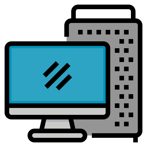 Computer desktop icon