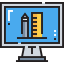 Online education icon 64x64