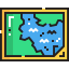 World map Symbol 64x64