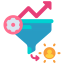 Conversion rate icon 64x64