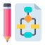 Flowchart icon 64x64