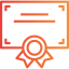 Certificate icon 64x64