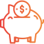 Piggy bank icon 64x64