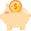 Piggy bank icon 64x64