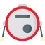 Bass drum icon 64x64