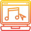 Music notes icon 64x64
