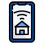 Smart house icon 64x64