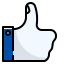 Thumbs up icon 64x64