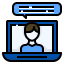 Teleconference icon 64x64