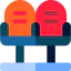Cinema seat icon 64x64