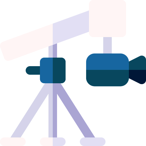 Camera crane icon