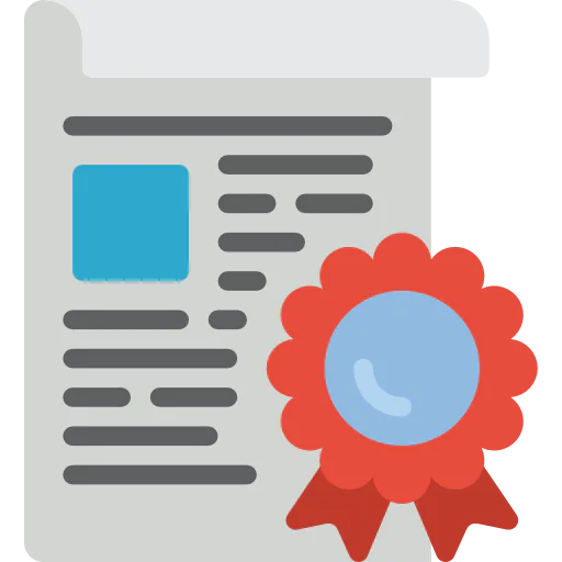 Certificate icon