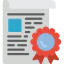 Certificate icon 64x64