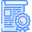 Certificate icon 64x64