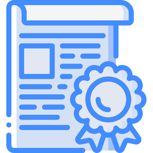 Certificate icon