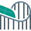 Roller coaster icon 64x64