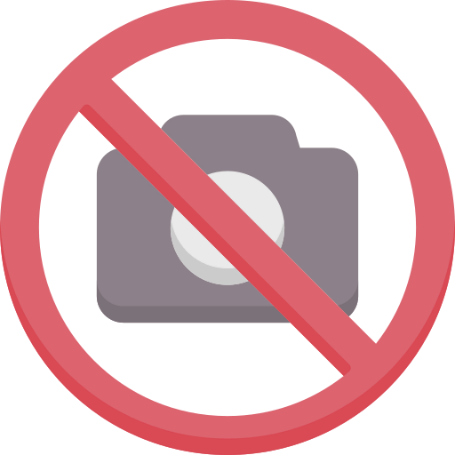 No camera icon