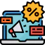 Shopping online icon 64x64