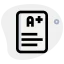 Report card Symbol 64x64