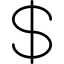 Dollar icon 64x64